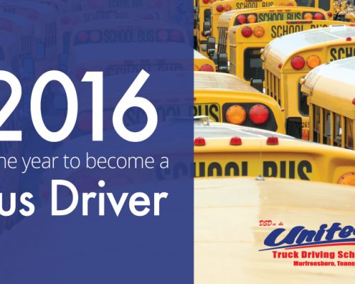 Become a bus driver in 2016