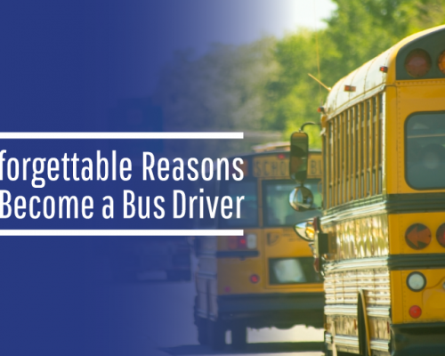 Embrace a new career path and become a bus driver!