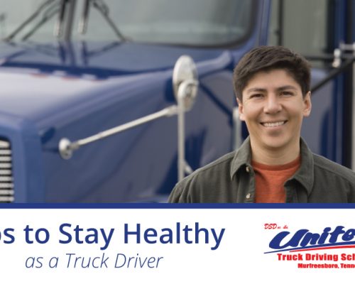 Tips to Stay Healthy as a Truck Driver